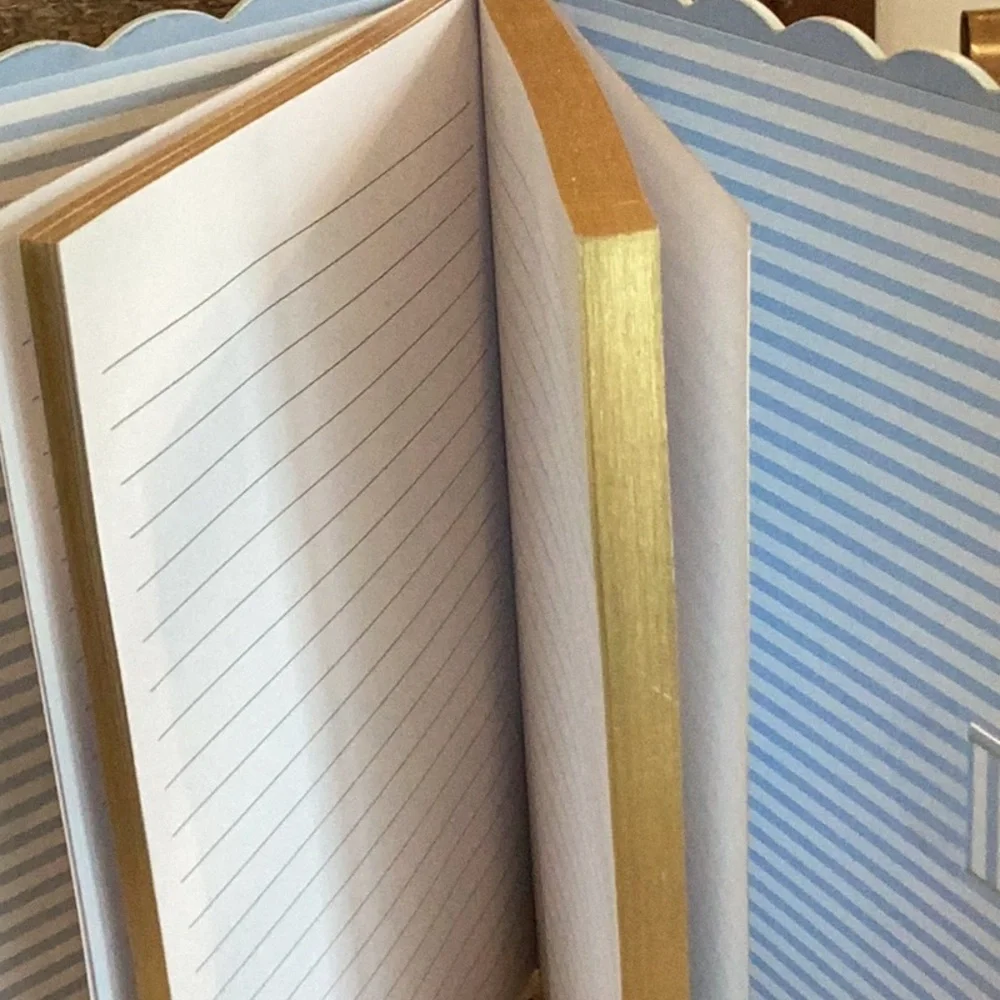 Laura Ashley Blue Floral Lined Journal - Picture 5 of 5